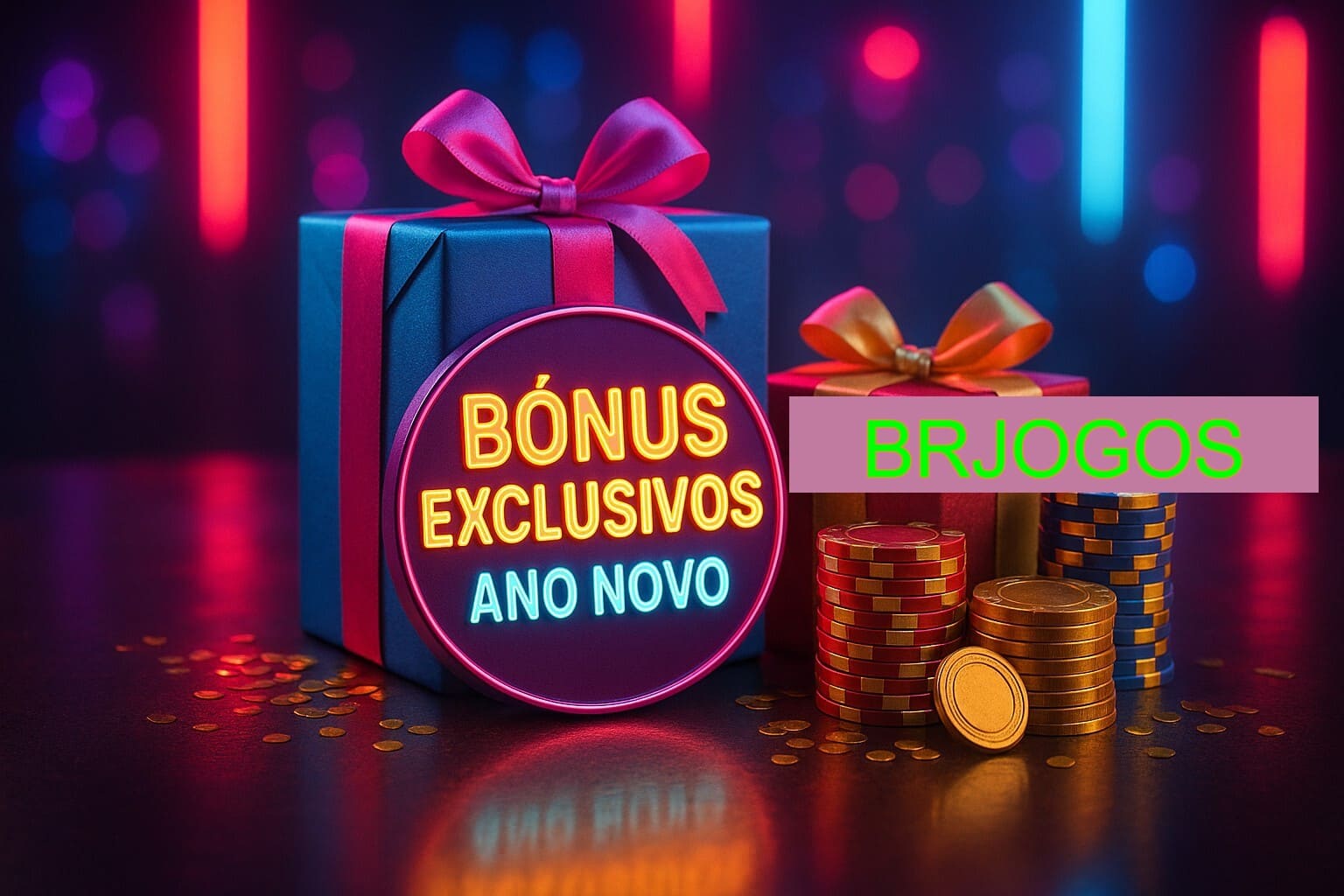 Promoções de Ano Novo no BRJOGOS